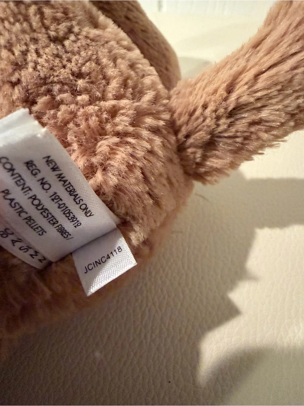 Jellycat Tan Brown Plush Puppy Dog Toy
